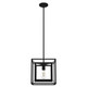 Hunter - 19406 - One Light Pendant - Doherty - Natural Black Iron
