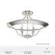 Perch Point Four Light Flush Mount (19423)