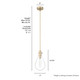 Lundin One Light Pendant (19560)