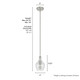 Maple Park One Light Pendant (19569)