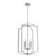 Hunter - 19577 - Four Light Pendant - Zoanne - Brushed Nickel
