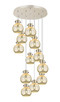 Innovations - 126-410-1PS-PN-G410-8ME - 12 Light Pendant - Newton - Polished Nickel