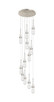 Innovations - 126-452-1P-SN-G452-4SDY - 12 Light Pendant - Downtown Urban - Brushed Satin Nickel