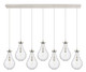Innovations - 127-451-1P-PN-G451-7CL - Seven Light Linear Pendant - Downtown Urban - Polished Nickel