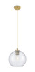 Innovations - 434-1P-BB-G124-10 - One Light Pendant - Downtown Urban - Brushed Brass