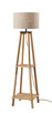 Adesso Home - 3056-12 - Floor Lamp - Kirby - Natural Wood