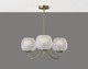Magnolia Three Light Chandelier (3947-21)