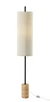 Adesso Home - 3962-01 - Floor Lamp - Eleanor - Black