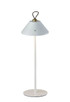Adesso Home - 4091-02 - LED Table Lamp - Danny - White & Antique Brass