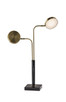 Adesso Home - 4126-01 - LED Desk Lamp - Rowan - Black & Antique Brass