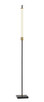 Adesso Home - 4191-01 - LED Floor Lamp - Piper - Black/Antique Brass