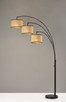 Bowery Three Light Floor Lamp (4250-12)