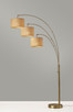 Bowery Three Light Floor Lamp (4250-18)