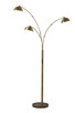 Adesso Home - 4309-21 - LED Floor Lamp - Bolton - Antique Brass