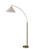 Adesso Home - 4352-21 - Floor Lamp - Delaney - Antique Brass