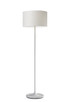 Adesso Home - 6237-02 - Floor Lamp - Oslo - White