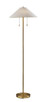 Adesso Home - 9401-21 - Two Light Floor Lamp - Claremont - Antique Brass