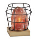 Adesso Home - SL1147-12 - Table Lamp - Faith - Black Pink Himalayan Salt Rock & Natural Wood