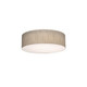 AFX Lighting - ANF1524MB-JT - Three Light Flush Mount - Anton - Jute
