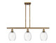 Innovations - 516-3I-BB-G459-6CL - Three Light Island Pendant - Ballston - Brushed Brass