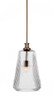 Toltec Lighting - 73-NAB-4640 - One Light Pendant - Carina - New Age Brass