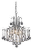 Elegant Lighting - LD8200D17C - Six Light Pendant - Amelia - Chrome