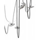 Fremont LED Chandelier (HF7207-G201-BLK)