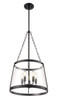 Millennium - 21405-MB - Five Light Pendant - Adabella - Matte Black