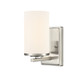Millennium - 2701WG-BN - One Light Wall Sconce - Verlana - Brushed Nickel