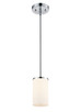 Millennium - 2711WG-CH - One Light Mini Pendant - Verlana - Chrome