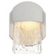 Mist LED Wall Fixture (20043S-LEDDMG-SAT/CLR)