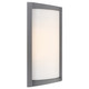 Margate LED Outdoor Wall Mount (20110LEDDMG-SAT/ACR)