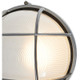 Nauticus Round Dual Mount One Light Bulkhead (20296-SAT/FST)