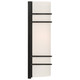 Cassi LED Wall Sconce (20416LEDDLP-MBL/OPL)