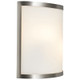 Artemis Basic Two Light Wall Fixture (20439-BS/OPL)