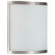 Artemis Basic Two Light Wall Fixture (20439-BS/OPL)