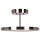 Access - 20494LEDD-BS/ACR - LED Semi Flush Mount - Sphere - Brushed Steel
