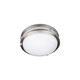 Solero II LED Flush Mount (20501LEDDCS-BS/ACR)