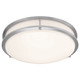 Access - 20510LEDD-BS/ACR - LED Flush Mount - Solero III - Brushed Steel