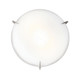 Access - 20661-BS/OPL - Two Light Flush Mount - Zenon - Brushed Steel
