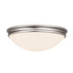 Access - 20725-BS/OPL - Two Light Flush Mount - Atom - Brushed Steel