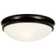 Atom LED Flush Mount (20725LEDDLP-ORB/OPL)