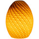 FireBird Pendant Glass Shade (23123-AMBFB)