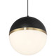 Unity LED Pendant (23946LEDD-BWA/WHT)