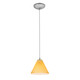 Access - 28004-3C-BS/AMB - LED Pendant - Martini - Brushed Steel