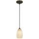 Champagne One Light Pendant (28012-1C-ORB/WHST)