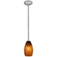 Champagne One Light Pendant (28012-1R-BS/BRST)
