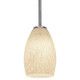 Champagne One Light Pendant (28012-1R-BS/WHST)