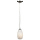 Champagne LED Pendant (28012-3C-BS/WHST)