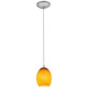 Brandy FireBird One Light Pendant (28023-1C-BS/AMBFB)